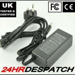 Laptop Ac Charger For Compaq Presario Cq61-300 With Power Lead