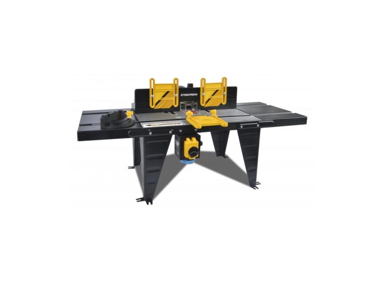 TooLTronix 1800W Bench Mounted Electric Router Table Aluminium 460mm x ...