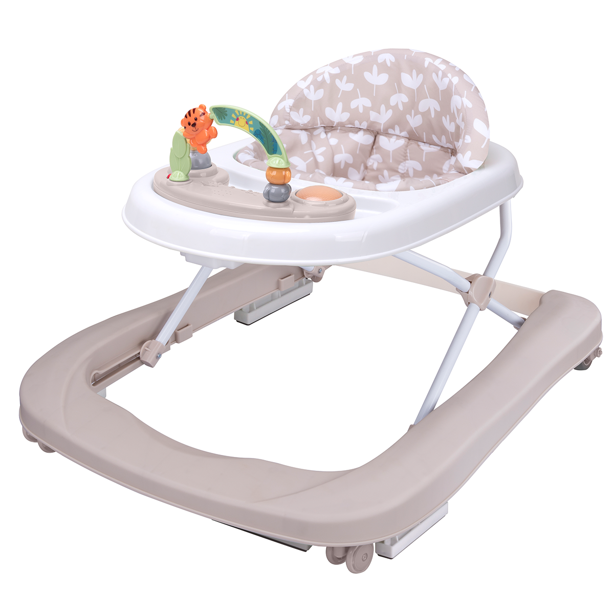 4-in-1 Baby Walker with Activity Centre, Push-Along Walker, Adjustable Height - Image 5